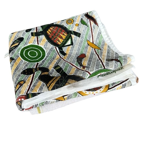 Vintage Australian Linen Souvenir Tea Towel Set Rodriguez Attunga Turtles Koalas - Picture 3 of 12
